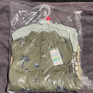 Children shirt (x2) children shorts Set